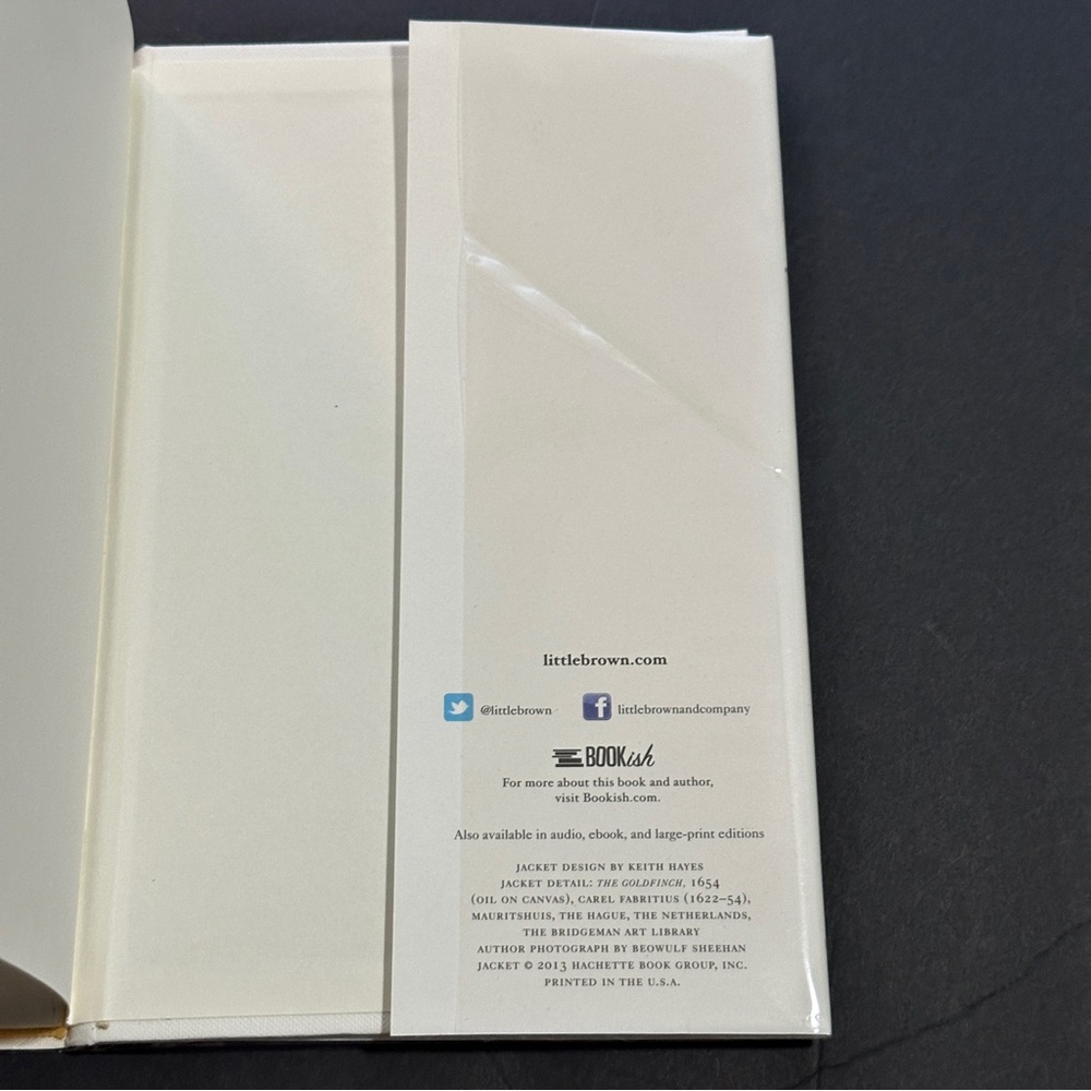 The Goldfinch by Donna Tartt | Literary Fiction | Hardcover Book - Picture 8 of 9